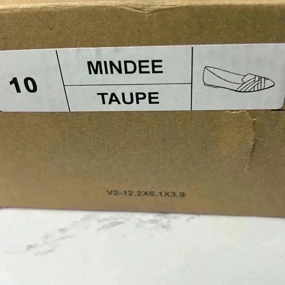 Journee Collection Mindee Flat Taupe Color - Picture 10 of 10